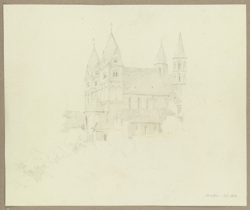 Arnstein Abbey od Carl Theodor Reiffenstein
