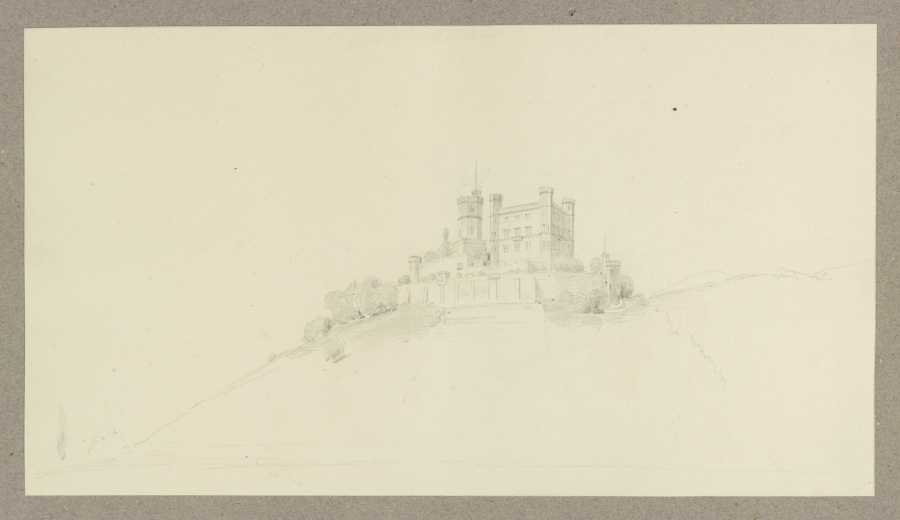 Ortenberg castle od Carl Theodor Reiffenstein