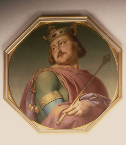 Charles the Fat by C. Trost, c. 1840 od Carl Trost