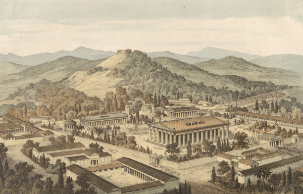 Olympia , Antiquity od Carl Votteler