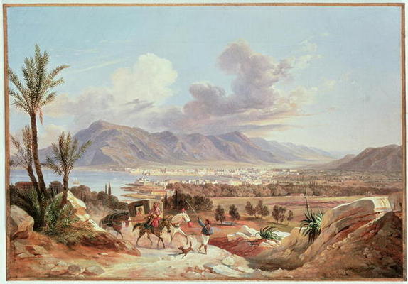 Palermo di Belmonte, c.1831 (oil on canvas) od Carl Wilhelm Götzloff