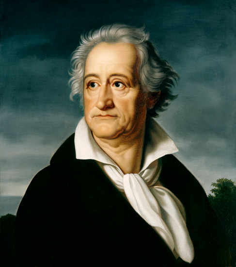 J.W.v.Goethe / Painting by Kolbe /1822-6 od Carl Wilhelm Kolbe