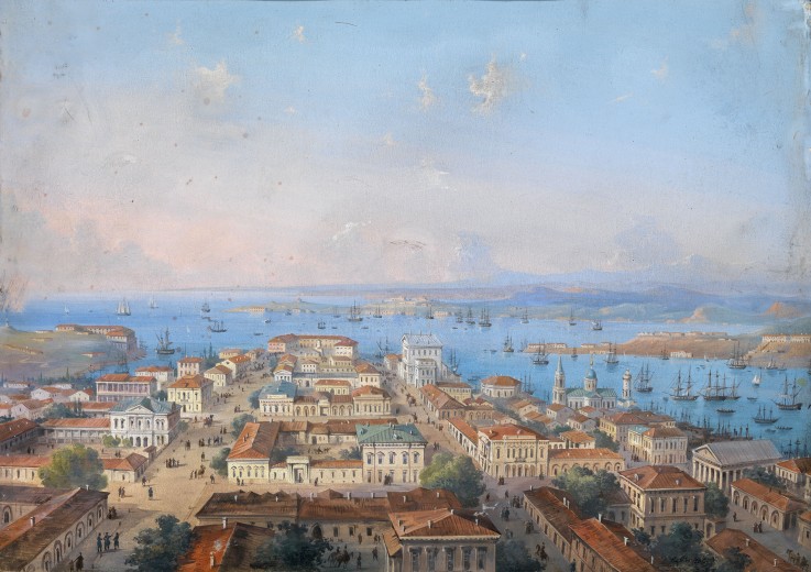 View of Sevastopol od Carlo Bossoli