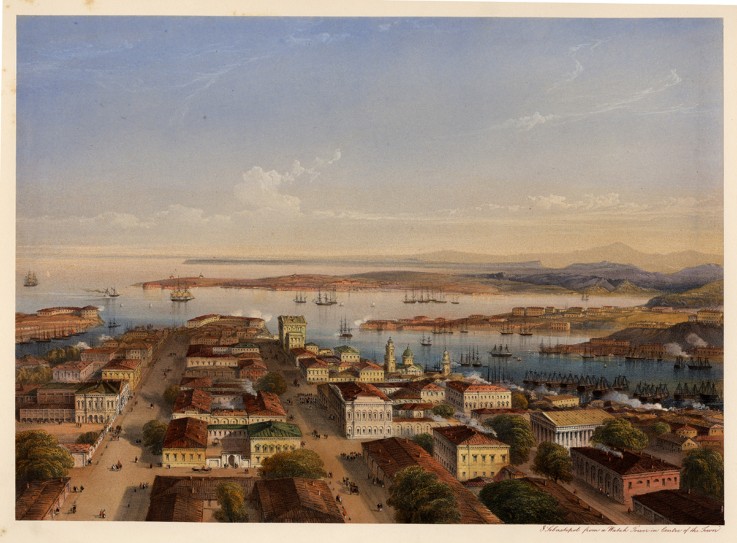 General View of Sevastopol od Carlo Bossoli