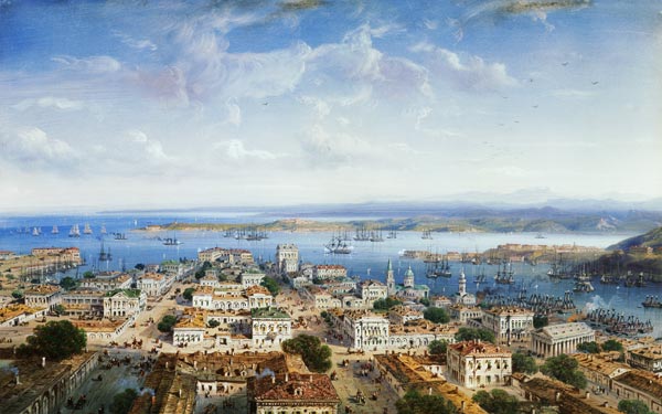 View of Sebastopol od Carlo Bossoli