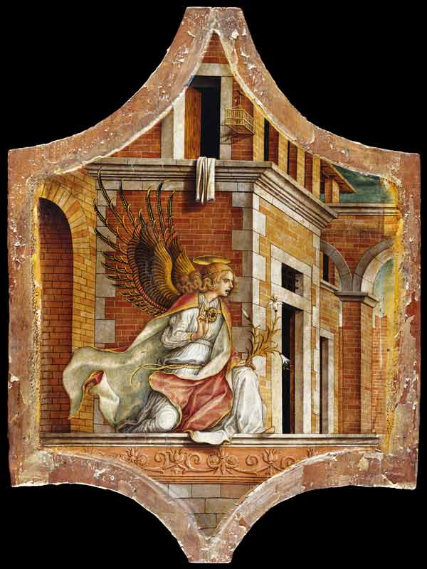 The Angel of the Annunciation od Carlo Crivelli