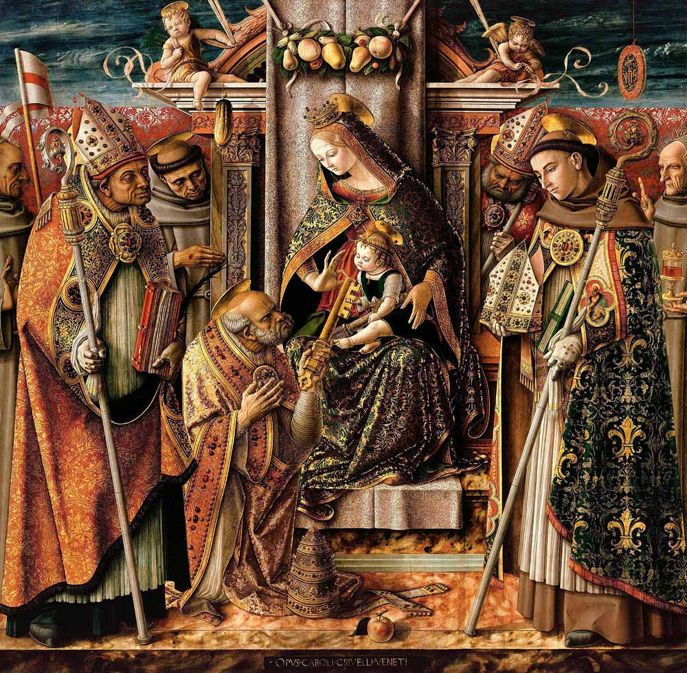 The Delivery of the Keys od Carlo Crivelli