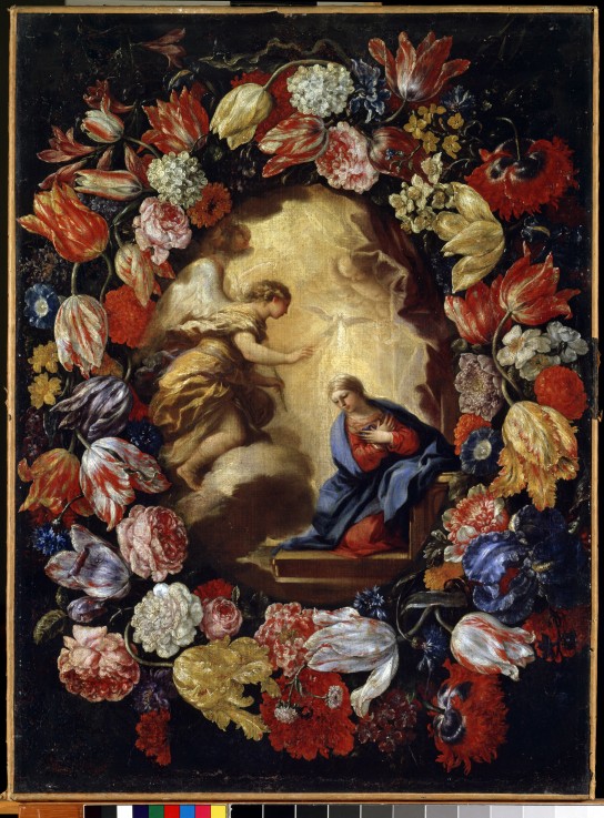 The Annunciation with flowers od Carlo Maratta