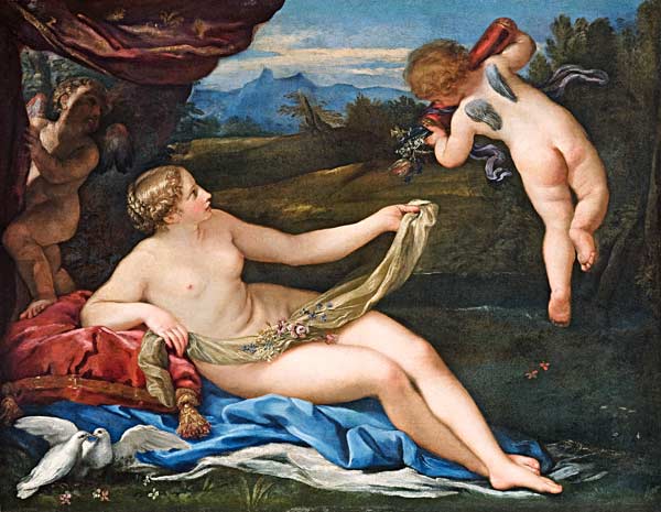 Venus and Cupid od Carlo Maratta