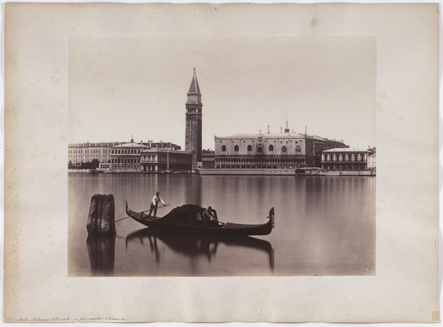 Venice: View of the Marciana Library, the Campanile and the Ducal Palace od Carlo Naya