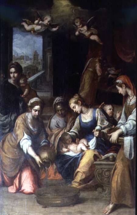 The Birth of the Virgin od Carlo Ridolfi