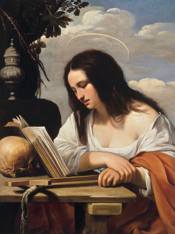 C.Saraceni / Penitent Mary Magdalene od Carlo Saraceni