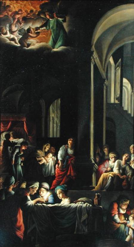 The Birth of the Virgin od Carlo Saraceni