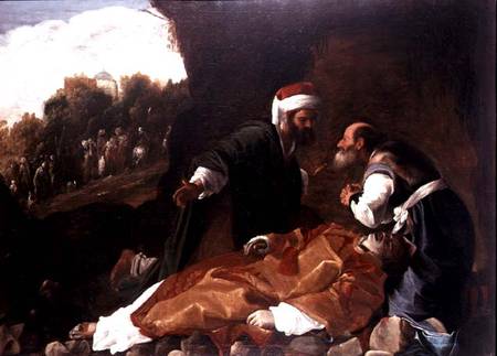 The Burial of St. Stephen od Carlo Saraceni