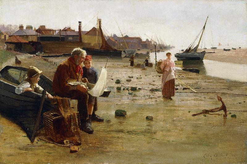 The Fisherman's Tale od Carlton Alfred Smith
