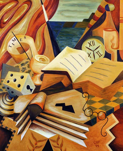 The Reading Corner, 1999 (oil on canvas)  od Carolyn  Hubbard-Ford