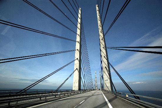 Öresund-Brücke zwischen Kopenhagen und Malmö od Carsten Rehder