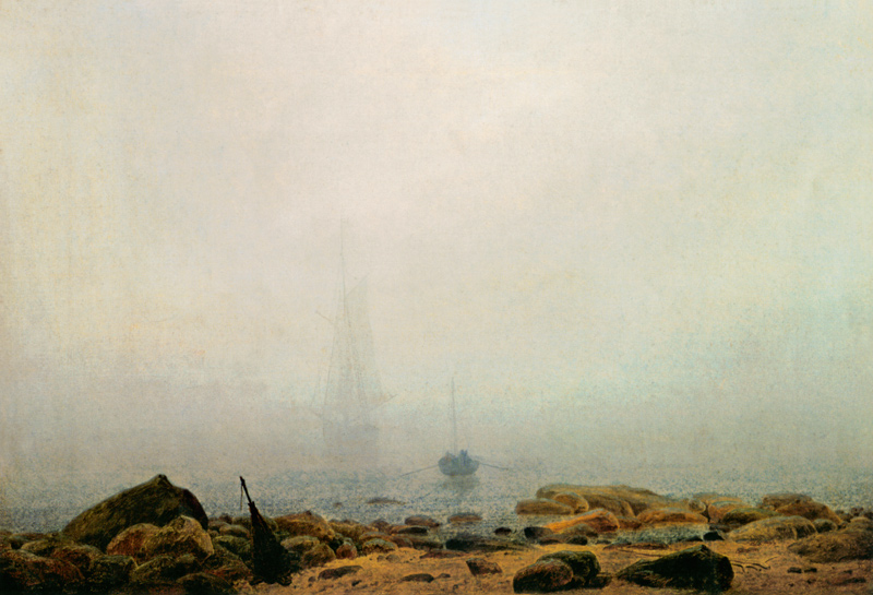Fog od Caspar David Friedrich