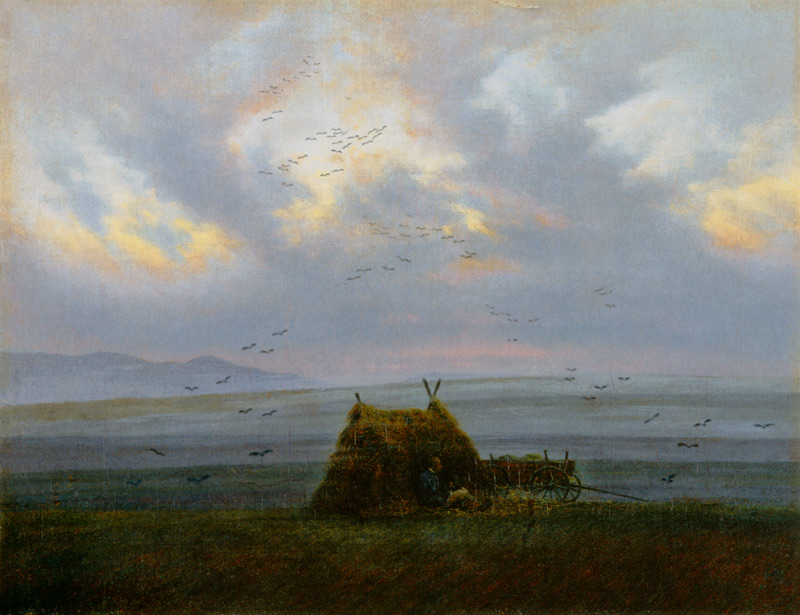 Nebelschwaden od Caspar David Friedrich