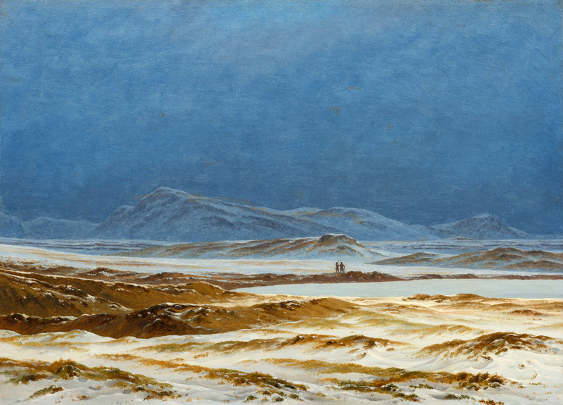Northern Landscape, Spring od Caspar David Friedrich