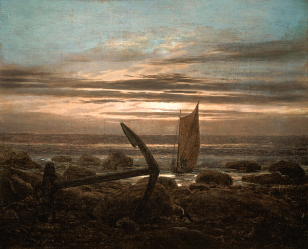 Abend an der Ostsee od Caspar David Friedrich
