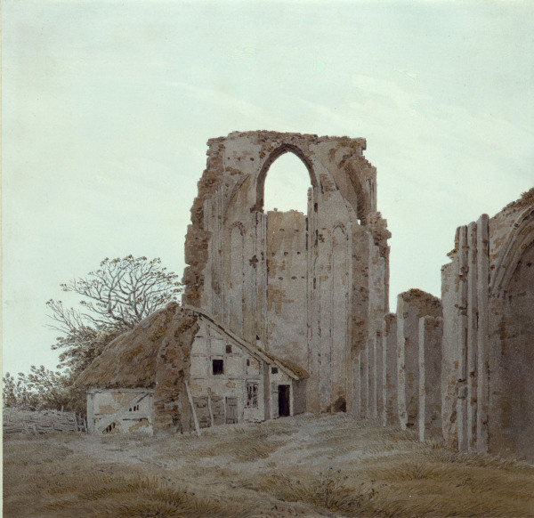 Abbey Eldena od Caspar David Friedrich