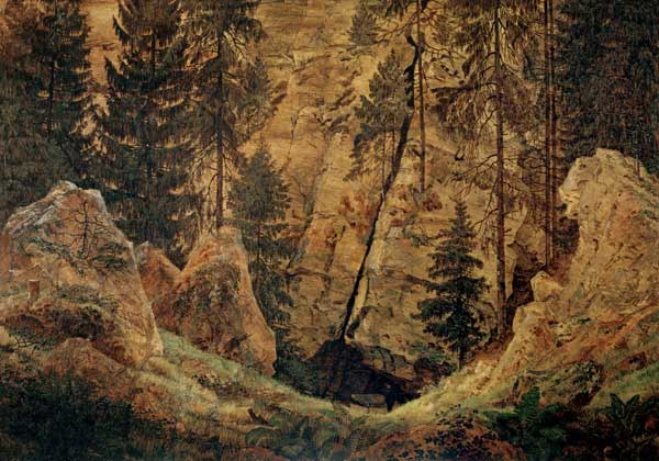 Rock valley od Caspar David Friedrich