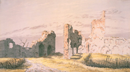 Ruinen des Klosters Eldena. od Caspar David Friedrich