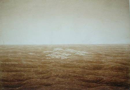 Sea at Sunrise od Caspar David Friedrich