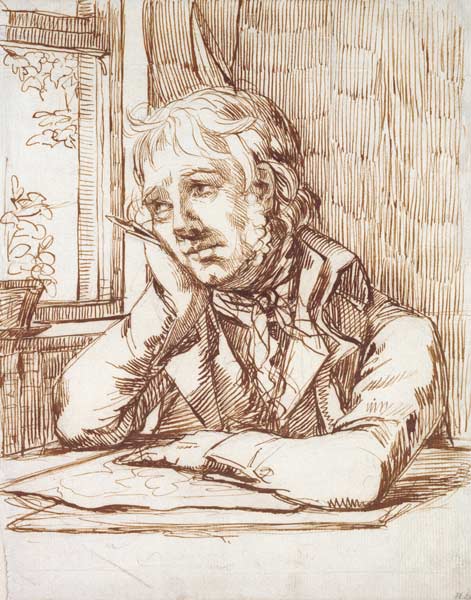 Self Portrait od Caspar David Friedrich