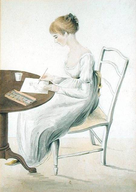 Fanny Austen-Knight (1793-1882) od Cassandra Austen