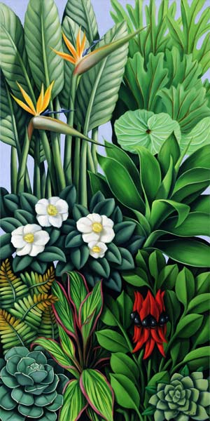 Foliage II, 2005 (oil on canvas)  od Catherine  Abel