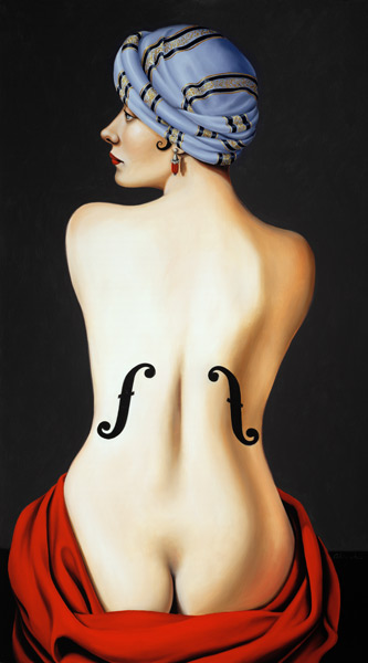 Homage to Man Ray, 2003 (oil on canvas)  od Catherine  Abel
