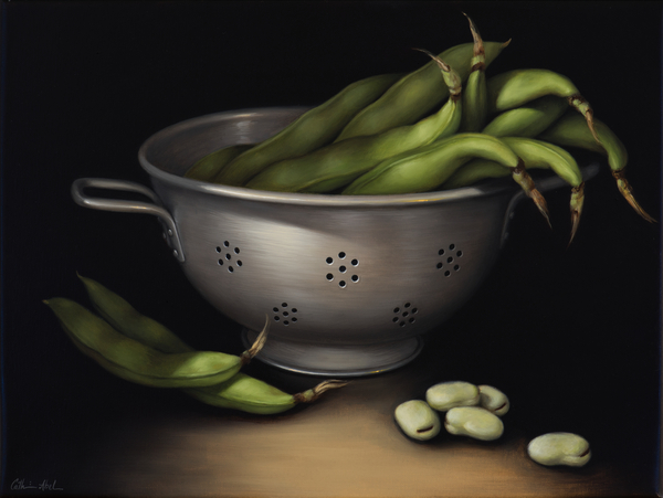 Still Life with Fava Beans od Catherine  Abel