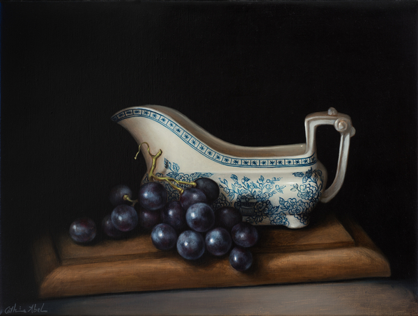 Still Life with Grapes od Catherine  Abel