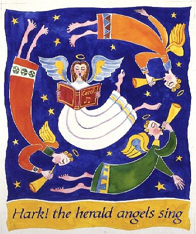 Hark the Herald Angels Sing  od Cathy  Baxter