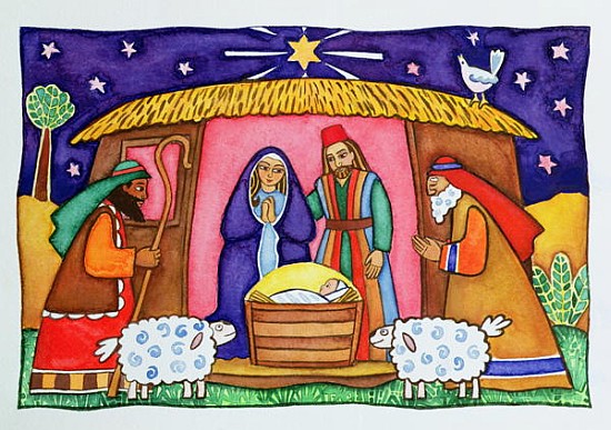 Nativity Scene  od Cathy  Baxter