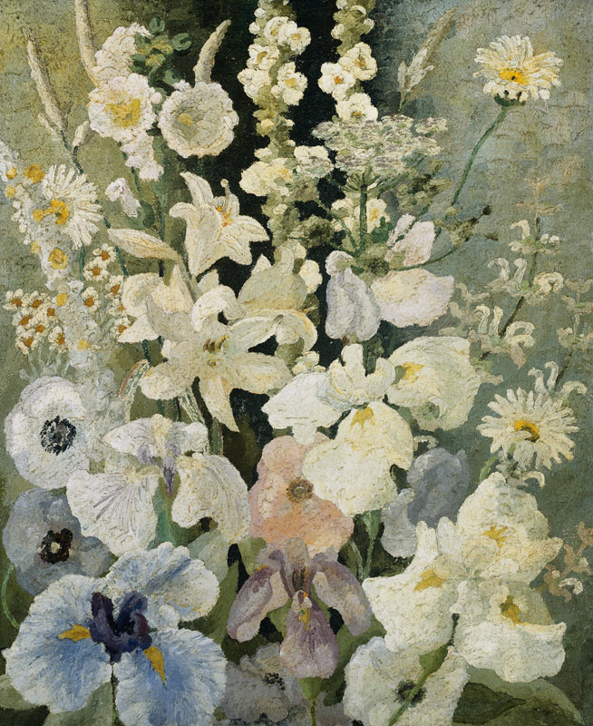 White Flowers od Cedric Morris