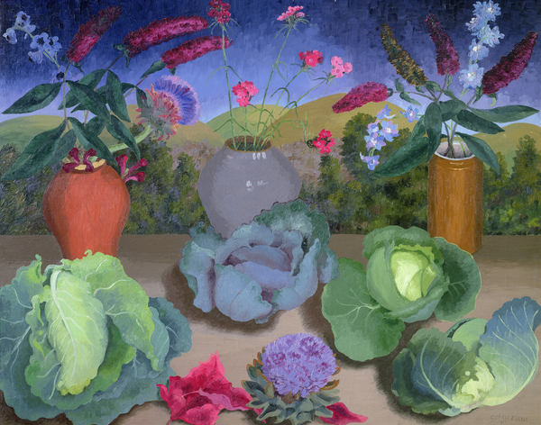 Cabbages od Cedric Morris