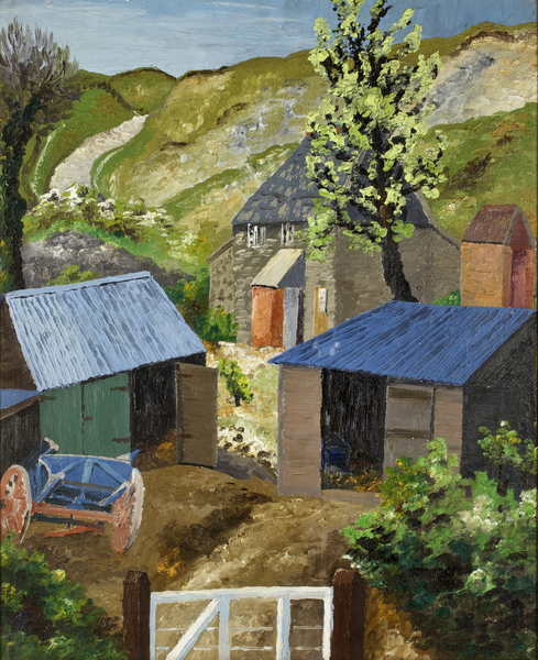 The Farmyard, Dorset od Cedric Morris