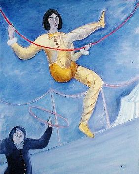 The Acrobat, 1983 (oil on canvas) 