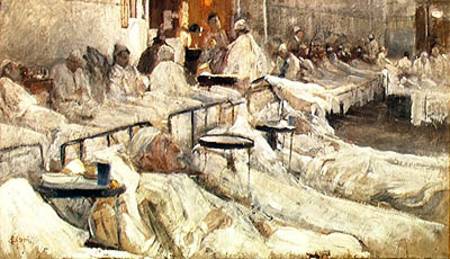 The Hospital Ward od Cesare Ciani