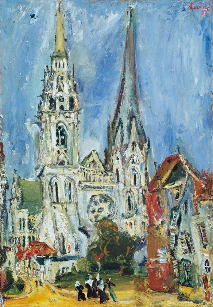 The cathedral of Chartres od Žádost Soutine
