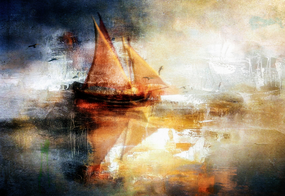 ...the sailboat... od Charlaine Gerber