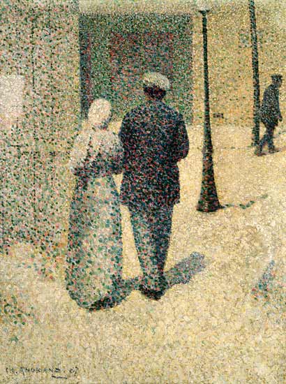A Couple in the Street od Charles Angrand