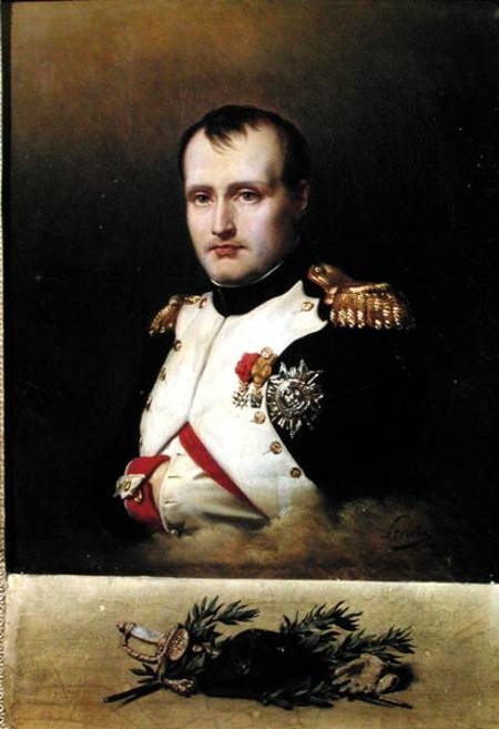 Portrait of Napoleon I (1769-1821) od Charles Auguste Steuben