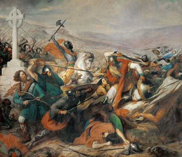 The Battle of Poitiers, 25th October 732
