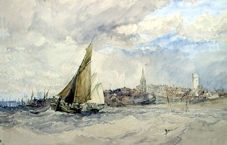 Harwich, from the Sea od Charles Bentley