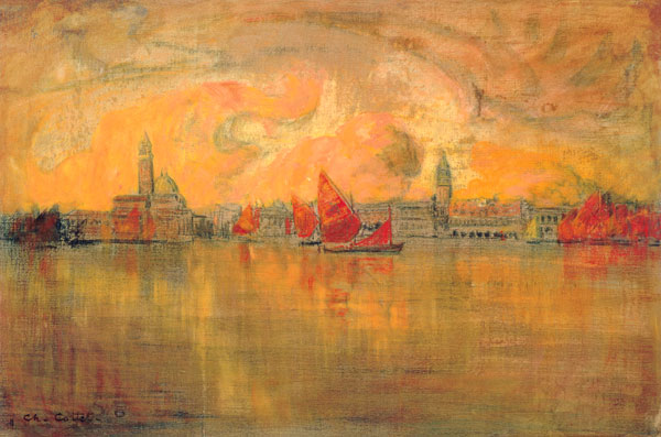 View of Venice from the Sea od Charles Cottet