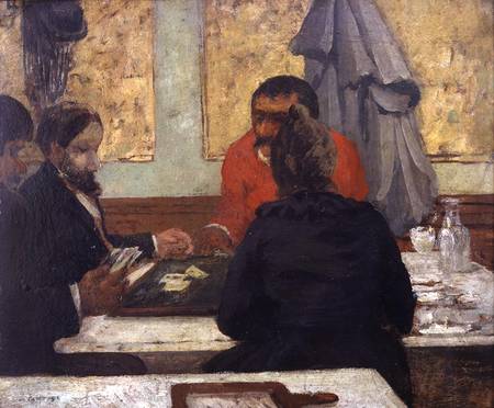 Card Players od Charles Cottet
